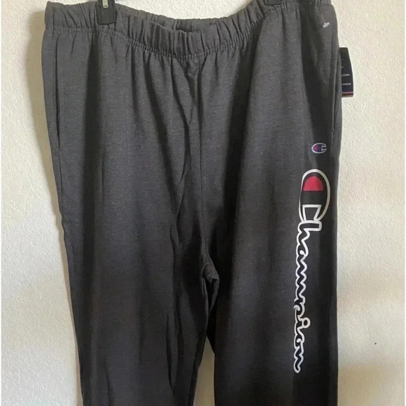 Champion Spell Out Granite Heather Gray Sweatpants Sizes 1X - 3X - Picture 5 of 11